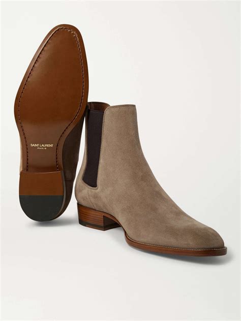 yves saint laurent mens shoes ebay|saint laurent chelsea boots men.